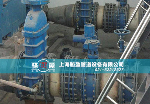 國標(biāo)雙法蘭限位伸縮器使用現(xiàn)場